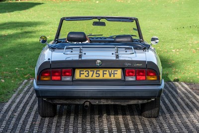 Lot 89 - 1988 Alfa Romeo Spider S3 1.6