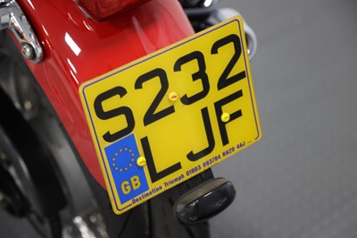 Lot 12 - 1999 Triumph Thunderbird Sport