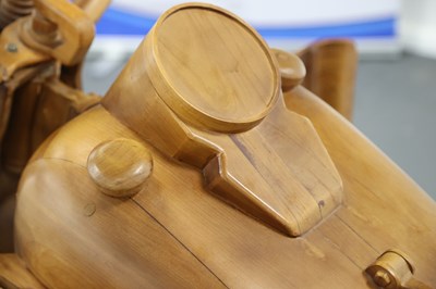 Lot 29 - Harley Davidson Wooden Model