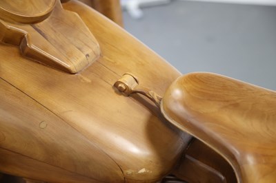 Lot 29 - Harley Davidson Wooden Model