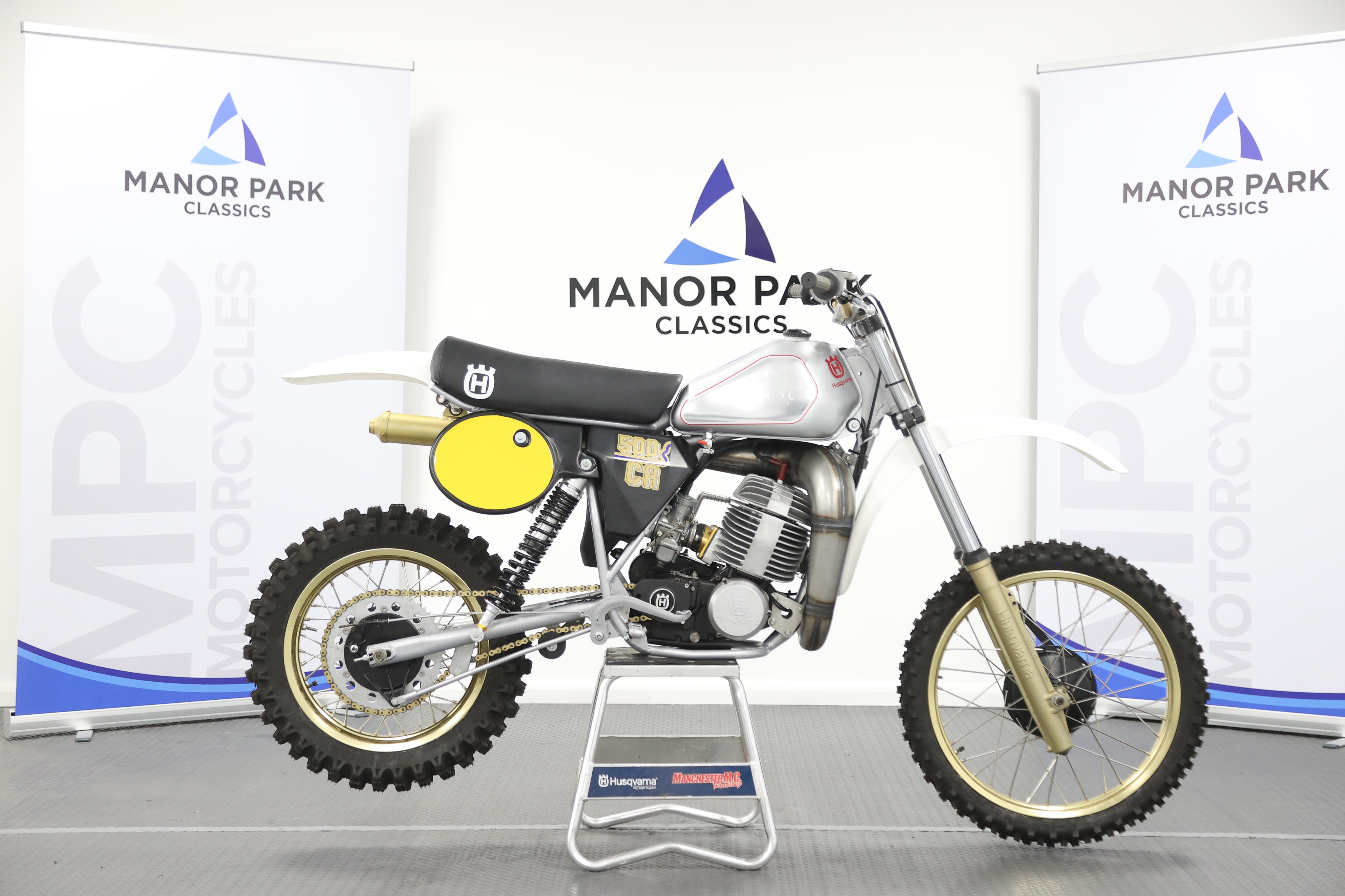Lot 19 - 1982 Husqvarna CR500 Silver Streak