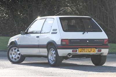 Lot 192 - 1991 Peugeot 205 GTi 1.9