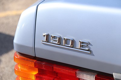 Lot 299 - 1992 Mercedes-Benz 190 E 2.0