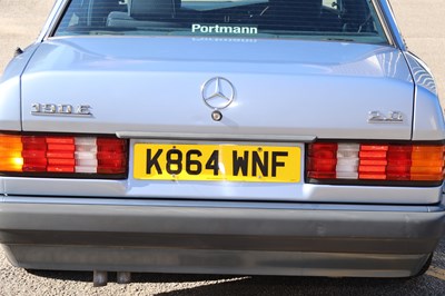 Lot 299 - 1992 Mercedes-Benz 190 E 2.0
