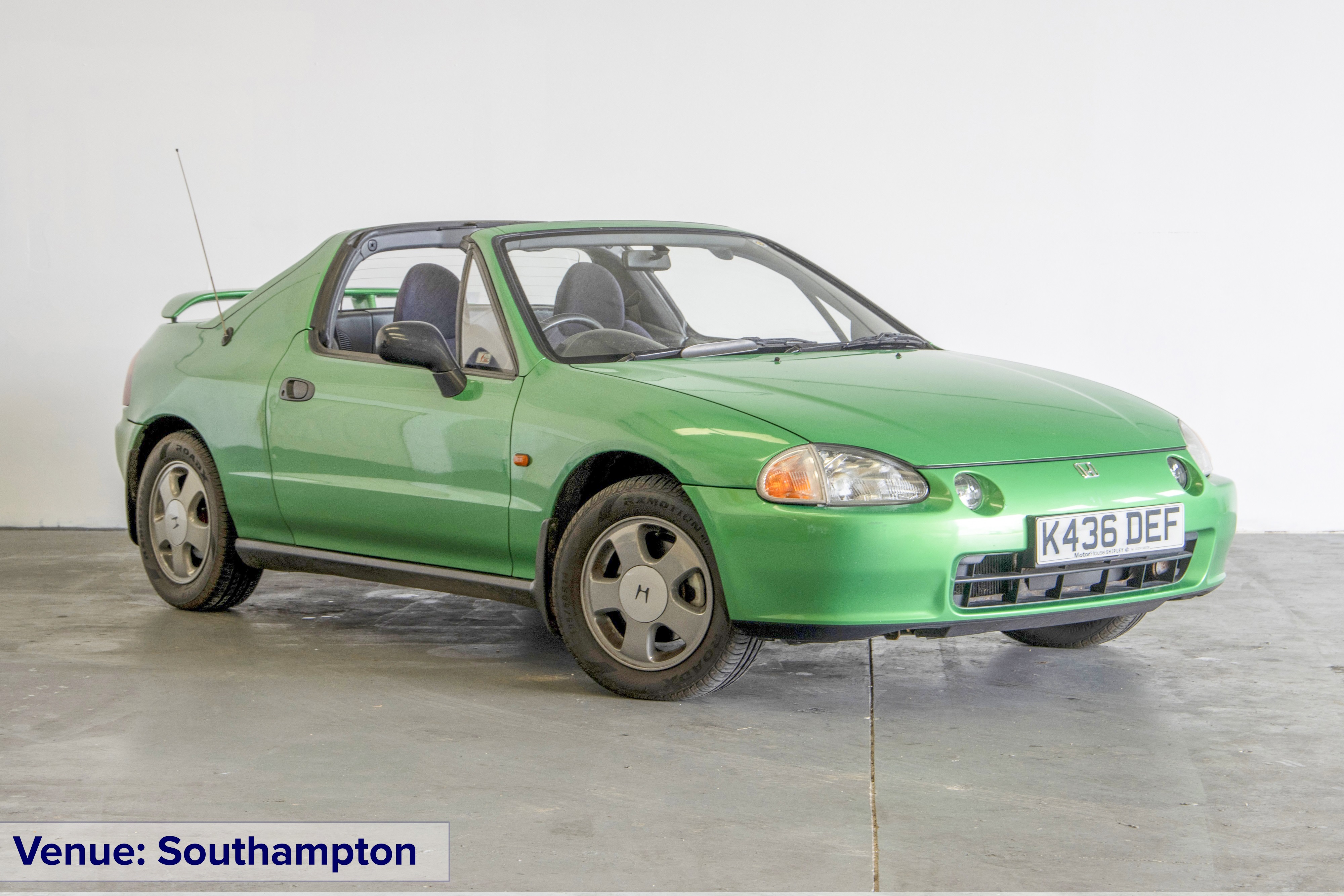 Lot 101 - 1992 Honda CRX Del Sol VTi