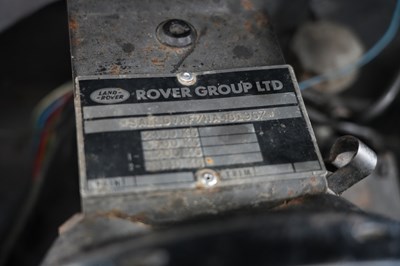 Lot 273 - 1991 Land Rover Defender 90 Pickup