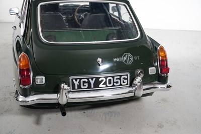 Lot 1969 MG B GT