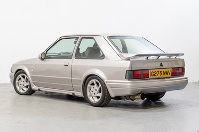 Lot 1989 Ford Escort RS Turbo