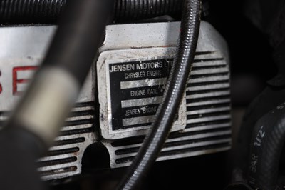 Lot 1974 Jensen Interceptor III