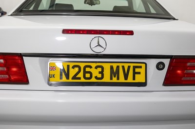 Lot 1995 Mercedes Benz R129 SL320