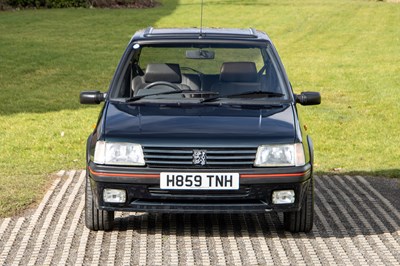 Lot 76 - 1990 Peugeot 205 GTi 1.6 'Sorrento Green' Edition