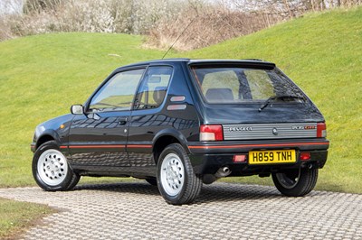 Lot 76 - 1990 Peugeot 205 GTi 1.6 'Sorrento Green' Edition