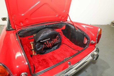 Lot 166 - 1965 Sunbeam Alpine Series 5