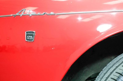 Lot 166 - 1965 Sunbeam Alpine Series 5