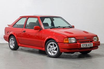 Lot 1987 Ford Escort RS Turbo