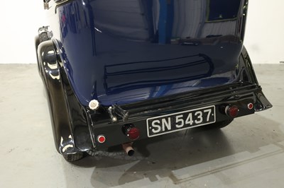 Lot 1931 Pullman Humber Limousine