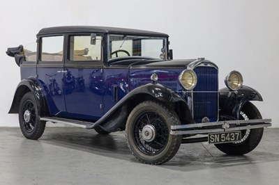 Lot 1931 Pullman Humber Limousine