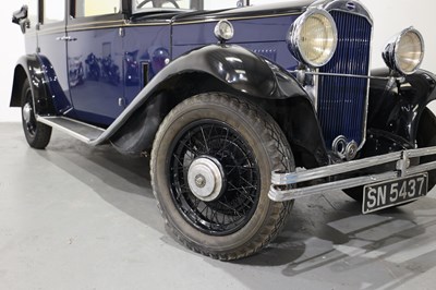 Lot 1931 Pullman Humber Limousine