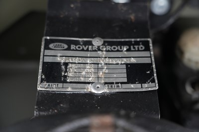 Lot 1991 Land Rover Defender 90