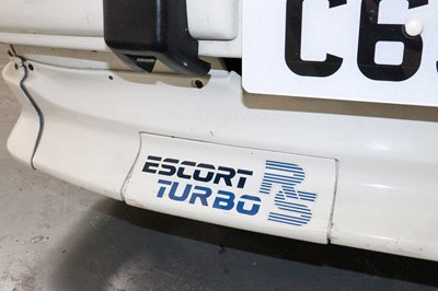 Lot 1985 Ford Escort RS Turbo
