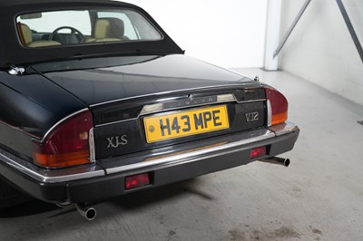 Lot 222 - 1990 Jaguar XJ-S 5.3 Convertible
