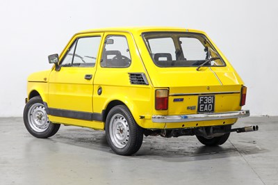 Lot 104 - 1988 Fiat 126 Bis