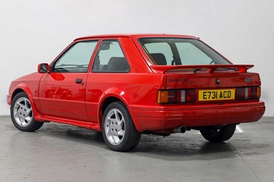 Lot 1987 Ford Escort RS Turbo