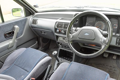 Lot 53 - 1988 Ford Escort XR3i Cabriolet