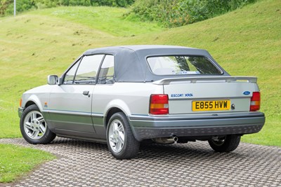 Lot 53 - 1988 Ford Escort XR3i Cabriolet
