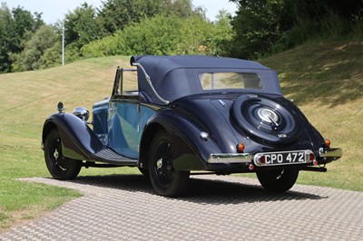 Lot 27 - 1936 Talbot BG110 3.5 Litre Three-Position Drophead Coupe by James Young