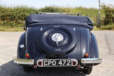 Lot 27 - 1936 Talbot BG110 3.5 Litre Three-Position Drophead Coupe by James Young