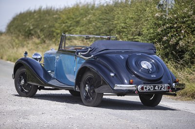 Lot 27 - 1936 Talbot BG110 3.5 Litre Three-Position Drophead Coupe by James Young
